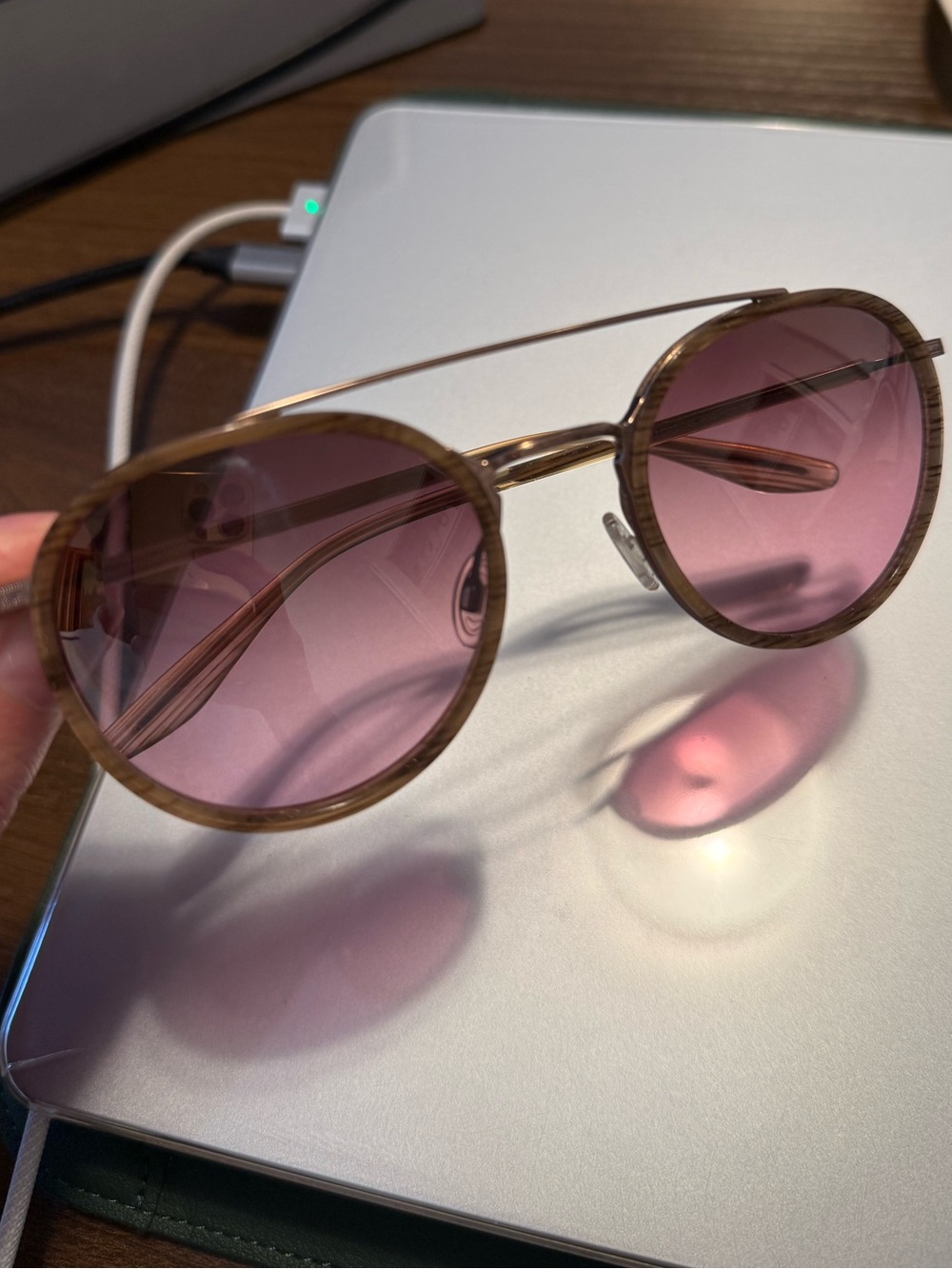 Barton Perreira - Justice Round Aviator Sunglasses